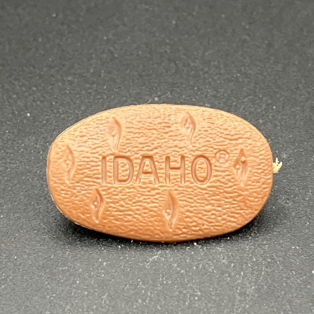 Vintage Idaho Potato Plastic Lapel‎ Hat Pin